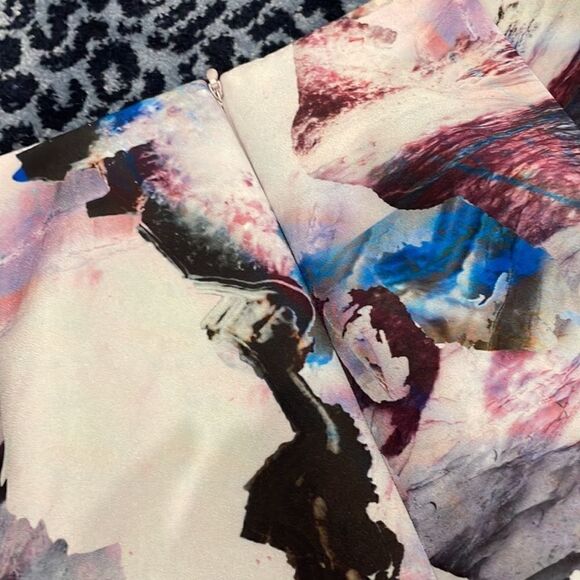 Stylestalker Multi Color Agate Mini Skirt - Picture 2 of 9